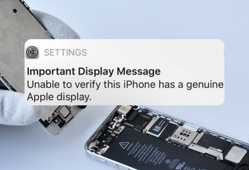 Chybová hláška na iPhone, čo mám robiť?