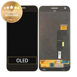 Google Pixel XL G-2PW2200 - LCD Displej + Dotykové Sklo (Quite Black) - 83H90205-00 Genuine Service Pack