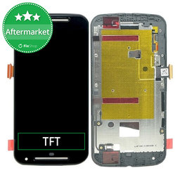 Motorola Moto G XT1068 - LCD Displej + Dotykové Sklo + Rám (Black) TFT