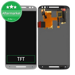 Motorola Moto X Style XT 1572 - LCD Displej + Dotykové Sklo (White) TFT