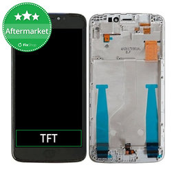 Motorola Moto E4 Plus XT1771 - LCD Displej + Dotykové Sklo + Rám (Gray) TFT