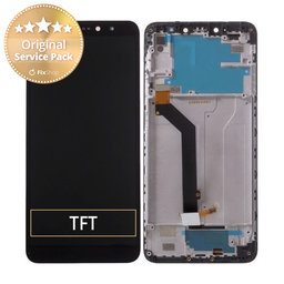 Xiaomi Redmi S2 (Redmi Y2) - LCD Displej + Dotykové Sklo + Rám (Black) - 560610030033 Genuine Service Pack