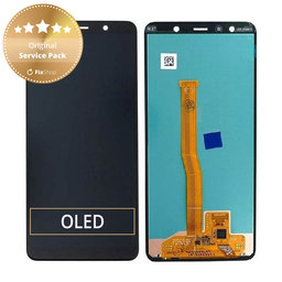 Samsung Galaxy A7 A750F (2018) - LCD Displej + Dotykové Sklo - GH96-12078A Genuine Service Pack