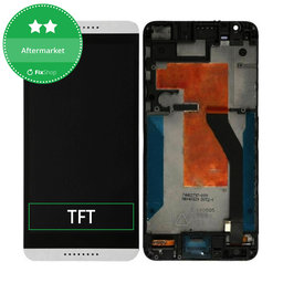 HTC Desire 820 - LCD Displej + Dotykové Sklo + Rám (White) TFT