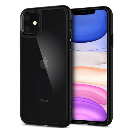 Spigen - Puzdro Ultra Hybrid pre iPhone 11, čierna