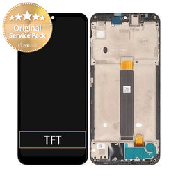 Motorola Moto E6 Plus - LCD Displej + Dotykové Sklo + Rám - 5D68C14961 Genuine Service Pack