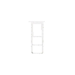 Samsung Galaxy A02s A026F - SIM Slot (White) - GH81-20137A Genuine Service Pack