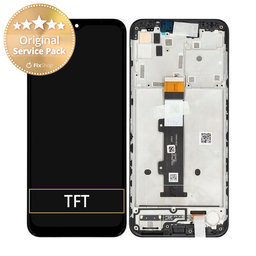 Motorola Moto G10 XT2127 - LCD Displej + Dotykové Sklo + Rám (Aurora Grey) - 5D18C18090 Genuine Service Pack