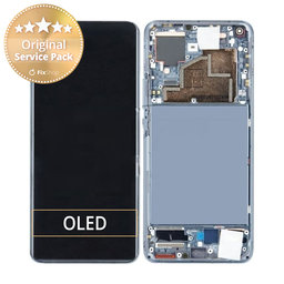 Xiaomi Mi 11 - LCD Displej + Dotykové Sklo + Rám (Midnight Gray) - 56000800K200 Genuine Service Pack