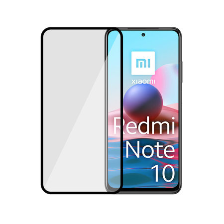 Fonex - Tvrdené Sklo 3D pre Xiaomi Redmi Note 10 a 10S, čierna