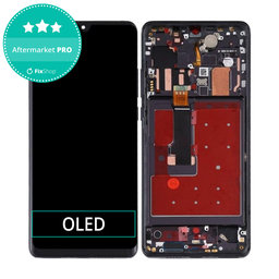 Huawei P30 Pro, P30 Pro 2020 - LCD Displej + Dotykové Sklo + Rám (Black) OLED