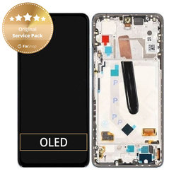 Xiaomi Poco F3 - LCD Displej + Dotykové Sklo + Rám (Blue) - 560004K11A00 Genuine Service Pack