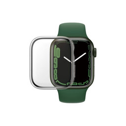 PanzerGlass - Tvrdené Sklo Full Body AB pre Apple Watch 7, 8 a 9 41mm, transparentná