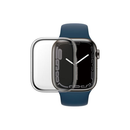 PanzerGlass - Tvrdené Sklo Full Body AB pre Apple Watch 7, 8 a 9 45mm, transparentná