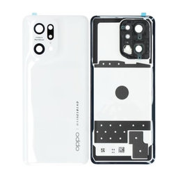 Oppo Find X5 Pro - Batériový Kryt (Ceramic White) - 4150008 Genuine Service Pack