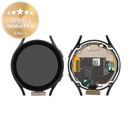 Samsung Galaxy Watch 4 44mm R870 R875 - LCD Displej + Dotykové Sklo + Rám (Black) - GH97-26410A Genuine Service Pack