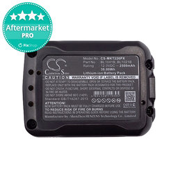 Makita CXT, C, D, F, H, J, P, R, S, T-series - Batéria BL10xx Li-Ion 2500mAh HQ