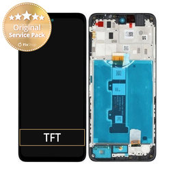 Motorola Moto E32s XT2229 - LCD Displej + Dotykové Sklo + Rám (Slate Gray) - 5D68C20795 Genuine Service Pack