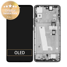 Motorola Edge 30 XT2203 - LCD Displej + Dotykové Sklo + Rám (Black) - 5D68C20584 Genuine Service Pack