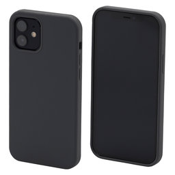 FixPremium - Silikónové Puzdro pre iPhone 12, space gray