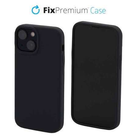 FixPremium - Silikónové Puzdro pre iPhone 13 mini, space gray