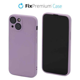 FixPremium - Silikónové Puzdro pre iPhone 13 mini, fialová