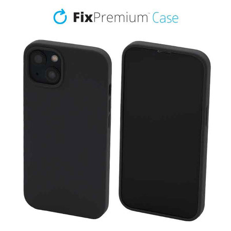 FixPremium - Silikónové Puzdro pre iPhone 13, space gray