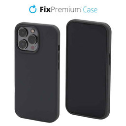 FixPremium - Silikónové Puzdro pre iPhone 13 Pro, space gray