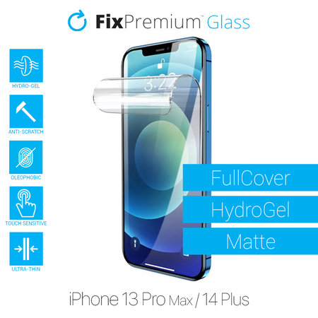 FixPremium HydroGel Matte - Ochranná Fólia pre iPhone 13 Pro Max a 14 Plus