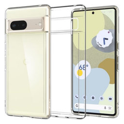 Spigen - Puzdro Ultra Hybrid pre Google Pixel 7, transparentná