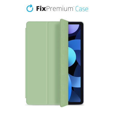 FixPremium - Zatváracie Silikónové Puzdro pre iPad Air (4th, 5th Gen), zelená