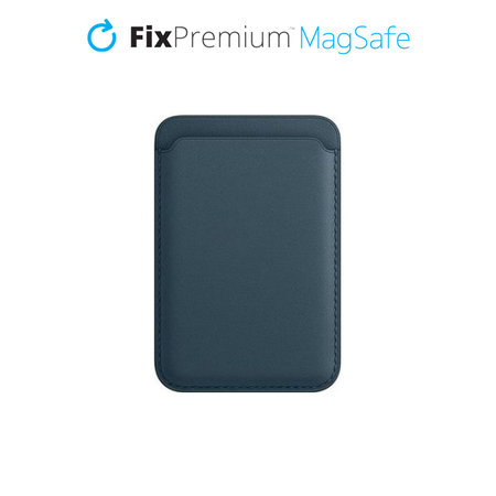 FixPremium - MagSafe Peňaženka, modrá