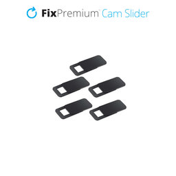 FixPremium - Camera Slider - Set 5ks, čierna