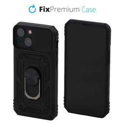 FixPremium - Puzdro CamShield pre iPhone 13 mini, čierna