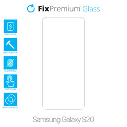 FixPremium Glass - 3D Tvrdené Sklo pre Samsung Galaxy S20