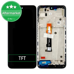 Motorola Moto G71 XT2169 - LCD Displej + Dotykové Sklo + Rám (Iron Black) TFT