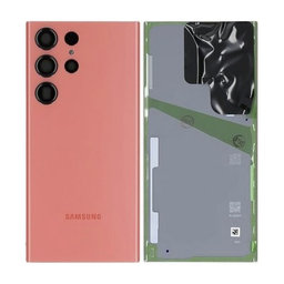 Samsung Galaxy S23 Ultra S918B - Batériový Kryt (Red) - GH82-30400F Genuine Service Pack