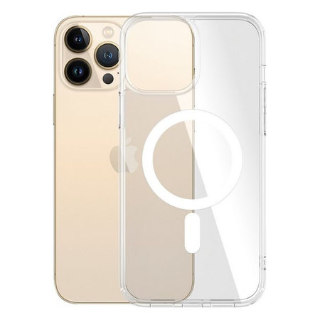 PanzerGlass - Puzdro HardCase AB s MagSafe pre iPhone 13 Pro Max, transparentná