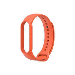 FixPremium - Silikónový Remienok pre Xiaomi Mi Band (5/6/7/7 NFC), červená