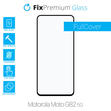 FixPremium FullCover Glass - Tvrdené Sklo pre Motorola Moto G82 5G