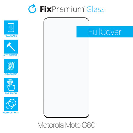 FixPremium FullCover Glass - Tvrdené Sklo pre Motorola Moto G60