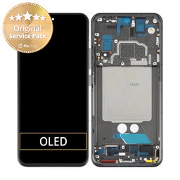 Xiaomi 13 Pro - LCD Displej + Dotykové Sklo + Rám (Ceramic Black) - 56000300M200 Genuine Service Pack