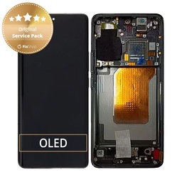 Xiaomi 13 Pro - LCD Displej + Dotykové Sklo + Rám (Ceramic Black) - 56000300M200 Genuine Service Pack