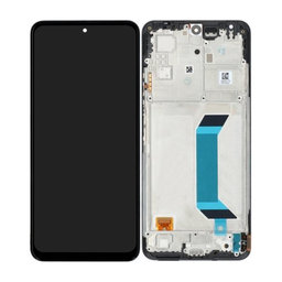 Xiaomi Redmi Note 12 5G - LCD Displej + Dotykové Sklo + Rám (Black) - 560001M17P00 Genuine Service Pack