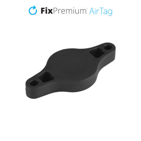 FixPremium - Držiak pre Apple AirTag na Bicykel, čierna