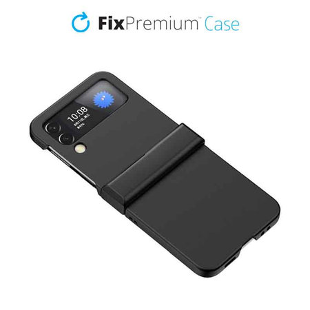 FixPremium - Silikónové Puzdro pre Samsung Galaxy Z Flip 4, čierna