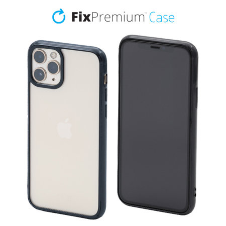 FixPremium - Puzdro Invisible pre iPhone 11 Pro, čierna