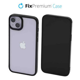 FixPremium - Puzdro Invisible pre iPhone 14 Plus, čierna