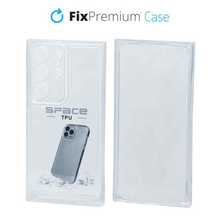 FixPremium - Puzdro Invisible pre Samsung Galaxy S23 Ultra, transparentná