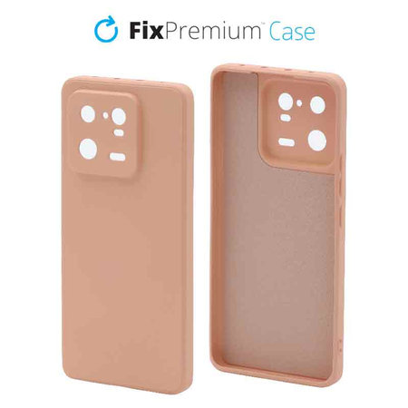 FixPremium - Puzdro Rubber pre Xiaomi 13 Pro, oranžová